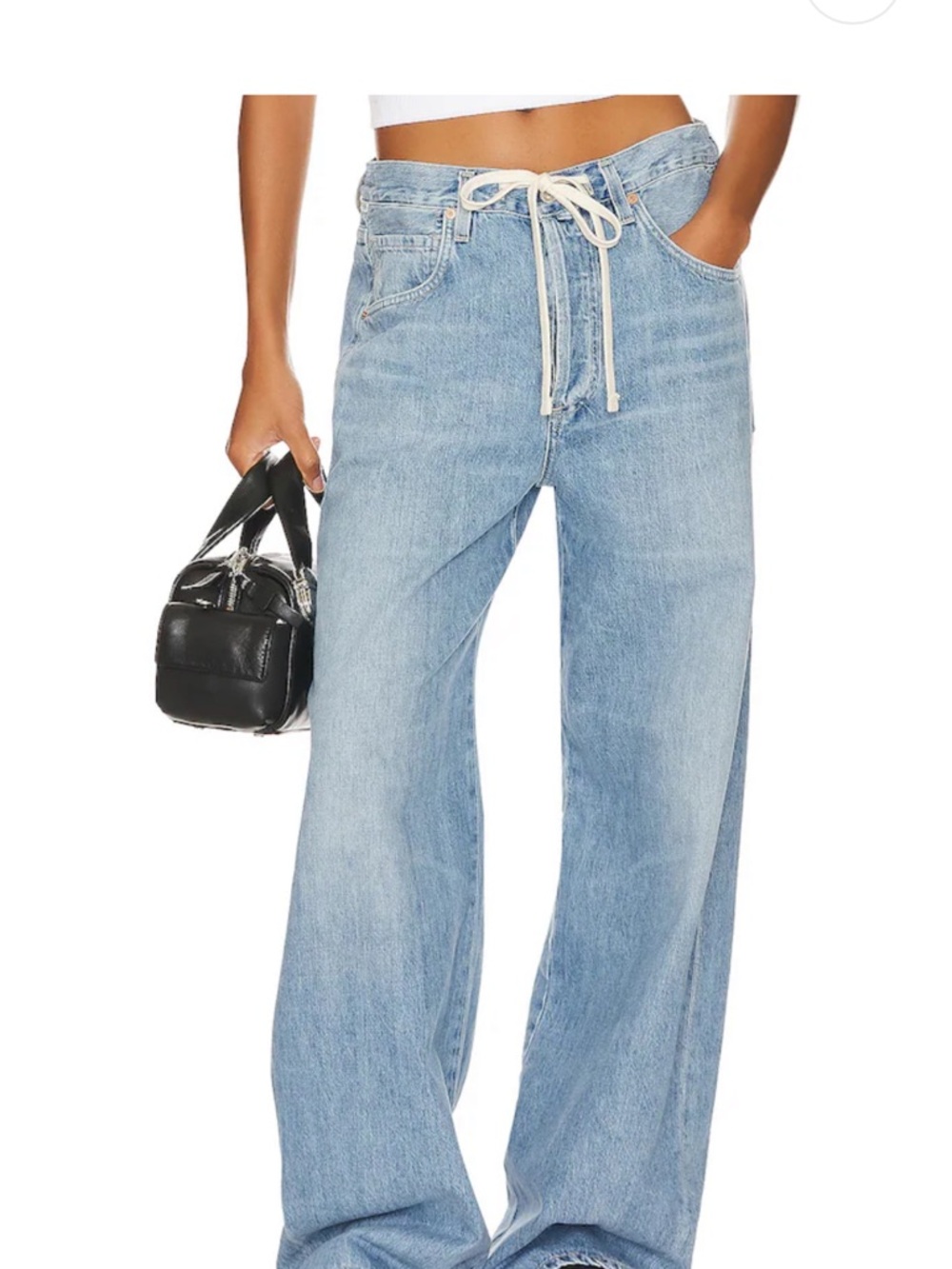 Brynn Drawstring trouser jeans in Blue Lace Citizen of Humanity